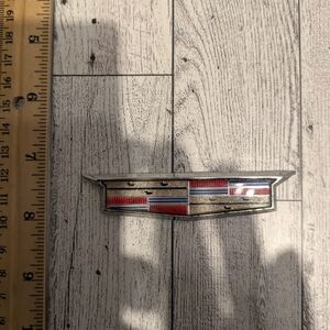 Cadillac Car Emblem - Red, Blue, Silver